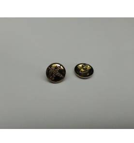 Пуговица таможенная «Кадуцей» д. 14 мм