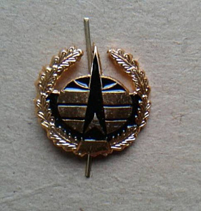 Эмблема петлица Космических войск Тип 3 