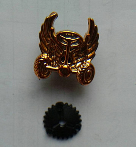 Эмблема петлица Автомобильные Войска Тип 2 П/А золотистая