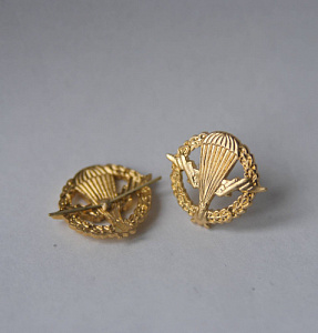 Эмблема петлица ВДВ Тип 1 металлическая  1шт