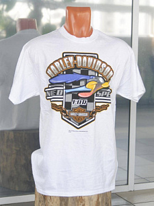 Майка Need for Speed White Harley Davidson