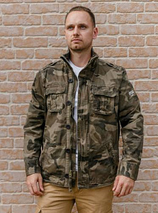 Куртка M65 Casual Commander Woodland Dark