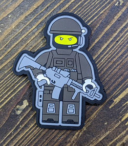 Патч LEGO warrior 