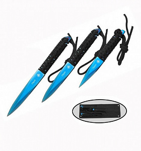 Набор из 3-х метательных ножей "ПЕРО" (MM001H3B-2)