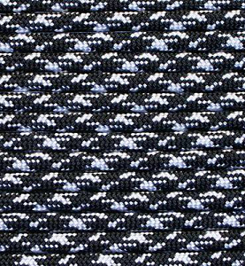 Paracord MC Black & White Camo