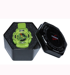 Часы G-Shock Protection 3187ME-1 lime