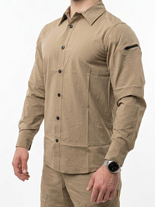 Рубаха тактическая Coolmax для жаркого климата HAN-WILD Coyote