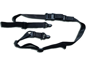 1-2х точечный оружейный ремень LEAF МС3 черный