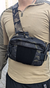 Сумка тактическая КОРВЕТ Black Multicam