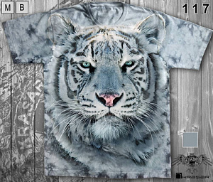 Футболка Krasar варёная тигр