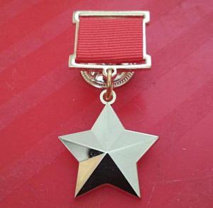 Медаль 'Золотая звезда". МУЛЯЖ