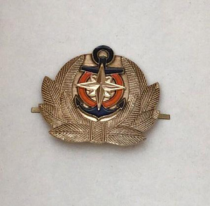 Кокарда ГИМС РФ (государственная инспекция маломерных судов)