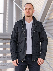 Куртка STALKER Cranford jacket Rip Stop Black