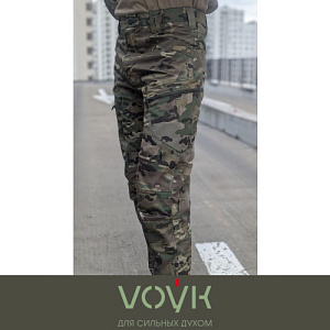 Брюки VOЎK ЗАСЛОН Rip-Stop Multicam