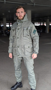 Костюм Горка 8 (-35) флис+синтепон Olive