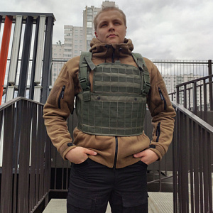 Разгрузочный жилет MOLLE Ларга ВСО (olive)