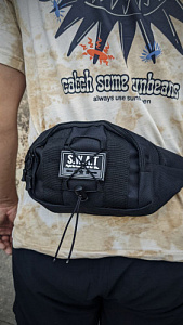 Сумка поясная тактическая SWAT Black