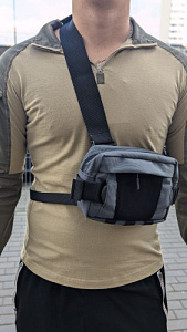 Сумка тактическая КОРВЕТ Grey