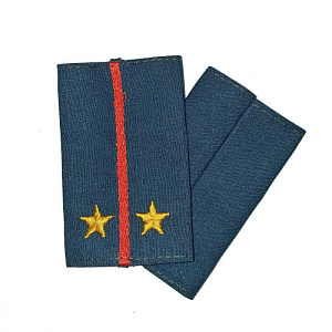 Фальш-погоны МЧС Лейтенант, вышитые