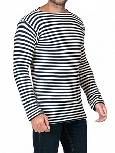 Тельняшка зимняя п/ш "водолаз" оригинал синяя полоска