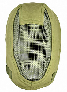 Маска сетчатая защитная на все лицо (olive)
