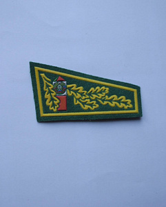 Шеврон уголок ПВ левый пластизол