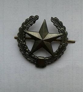 Эмблема петлица Сухопутные Войска зелёная старого образца