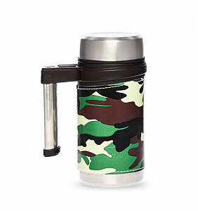 Термос-кружка Арктика 406-500 ситечко 500 мл камуфляж