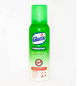 Средство репеллентное Glorix от Комарэкс Антиклещ 