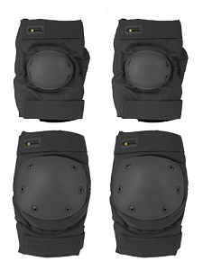 Комплект наколенники и налокотники Gontex Black