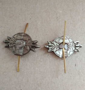 Эмблема петлица Служба РЭБ защитная 1шт