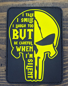 Патч Punisher silent Yellow 