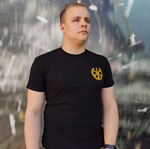 Футболка "Ракетные войска и артиллерия", вышитая