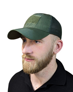 Бейсболка сетчатая Rip-Stop Olive