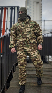 Костюм зимний Горка 5 (-30) флис + синтепон MultiCam