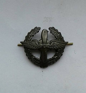 Эмблема петлица ВВС зелёная Тип 1 1 шт