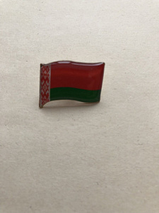 Значок флаг Беларуси  L=23 mm