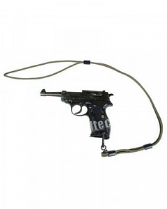 Страховочный ремешок для пистолета прямой olive