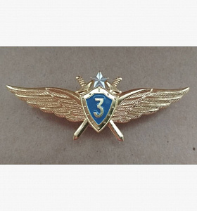 Знак Лётчик ВКС 3-го класса