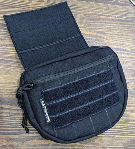 Сумка-напашник под бронежилет/честриг Black