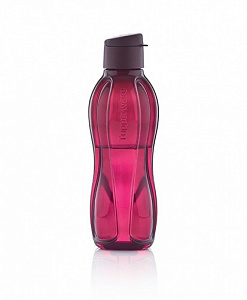 Эко-бутылка Tupperware ( 0.75 л) с клапаном пурпурная