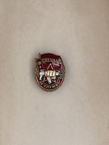 Знак Спецназ За службу