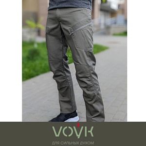 Брюки тактические VOЎK UTL Canvas Olive