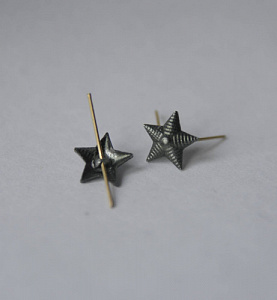 Звезда металл. защитная рифлёная 13мм