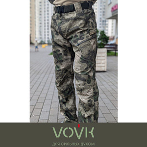 Брюки VOЎK ЗАСЛОН Rip-Stop Мох