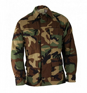 Китель BDU Woodland US Army оригинал б/у