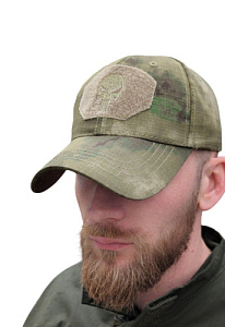 Бейсболка Rip-Stop с вышивкой Punisher Мох