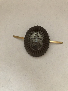 Кокарда Казахстан малая полевая звезда овал