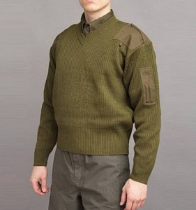 Свитер Италия армейский оливковый