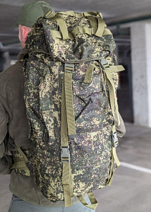 Рюкзак станковый 75Л Зелёная Цифра